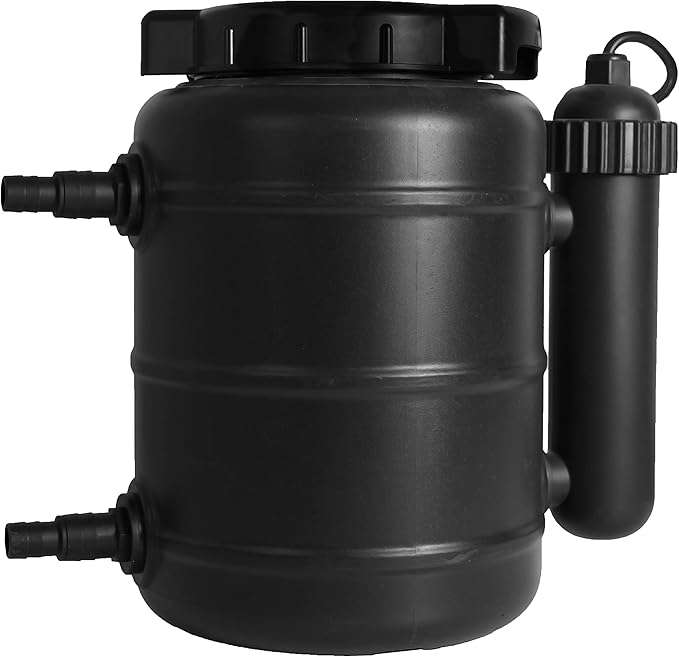 TotalPond Complete Pond Filter with UV Clarifier Black 15.16 x 9.06 x 13.11 in.