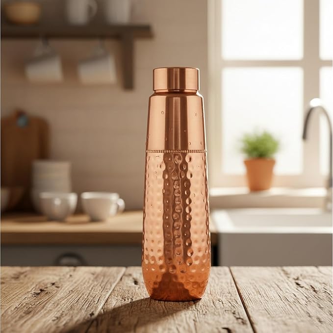 Copper Water Bottle A Leak Proof Ayurvedic Pure Copper Vessel