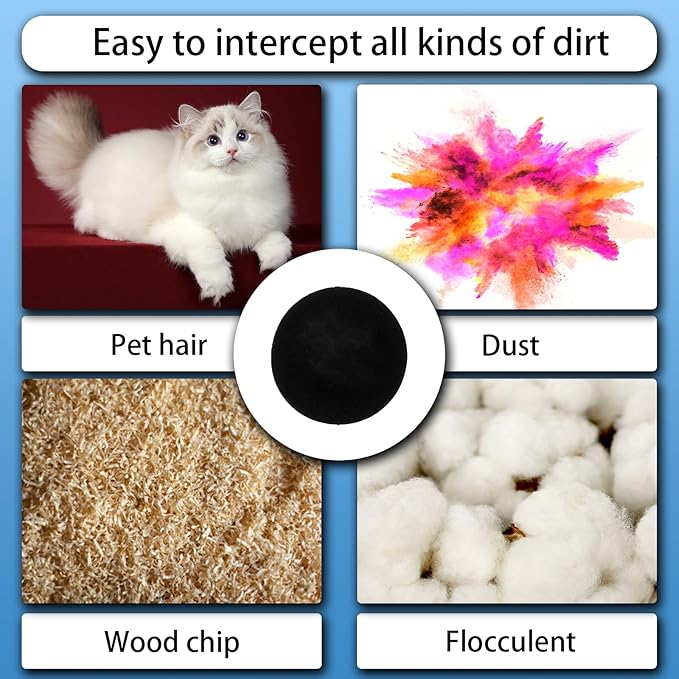 6 Pack Sponge Filter Compatible with Neabot & Neakasa P1 Pro Pet Grooming Kit & Vacuum - AquaVibe