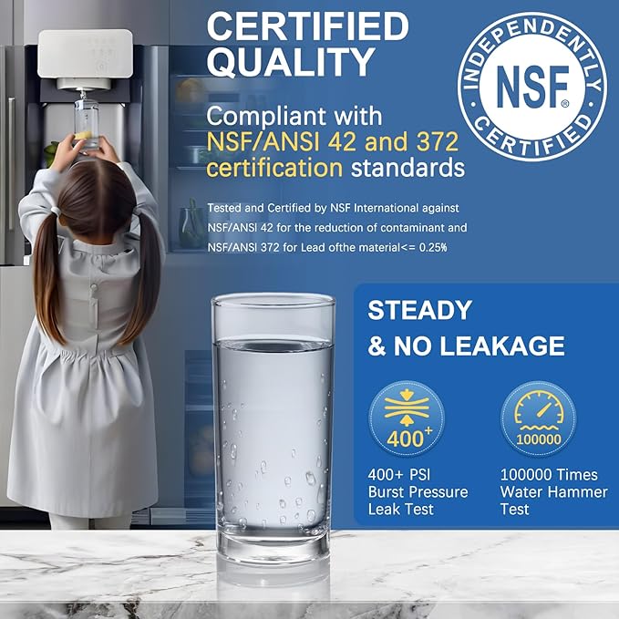 EDRARXD1 Water Filter Compatible with Whirlpool EDRARXD1 Everydrop Filter A (3 Pack)