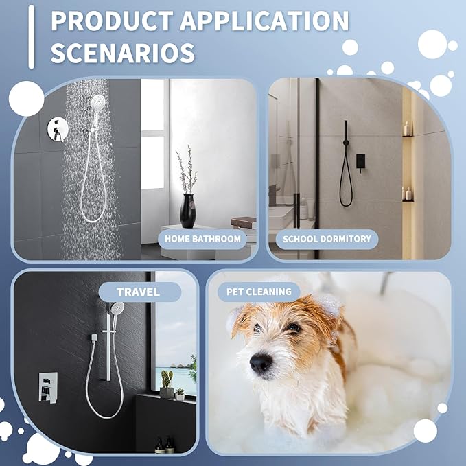Replacement Filters for Weddell Duo Shower System - High-Performance Removal of Chlorine, PFAS, Contaminants | Promotes Skin & Hair Wellness (3Blue+3Red)