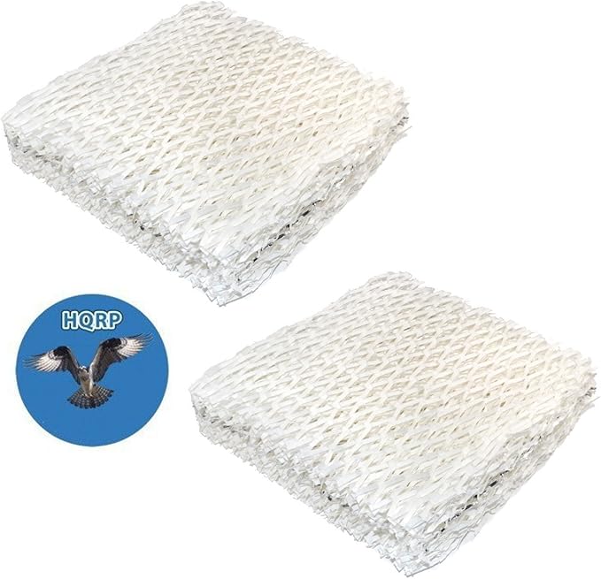 HQRP 2-Pack Humidifier Wick Filter for Hunter 32300, 31913, 32350, 32500, 32501, 32505, 32507, 34500, 34997, 31915 Humidifiers - AquaVibe