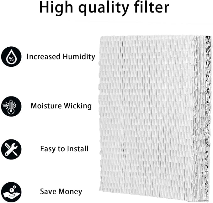 HIFROM 3Pack HC22P Replacement Humidifier Wick Filters Compatible with Honeywell HE220 HE220A HE220B HE225A HE225B HE240 HE100 HE150 Humidifier HC22P1001 - AquaVibe