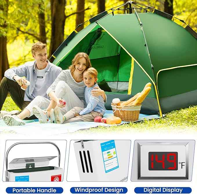 Propane Tankless Water Heater gas, 6L Portable propane shower 1.58 GPM, Outdoor Tankless Camping Water Heater for RV, Cabin, Barn, Camping, Boat, Outdoor Shower