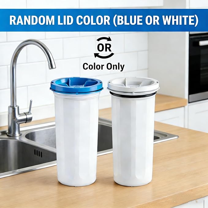 Compatible with New Culligan Pitcher & Dispenser Water Filter Cartridge 3 Count, 5-Stage Advanced Filtration, Reduces Lead, Total PFAS, Mercury, Fluoride & Chlorine by GAMOTH