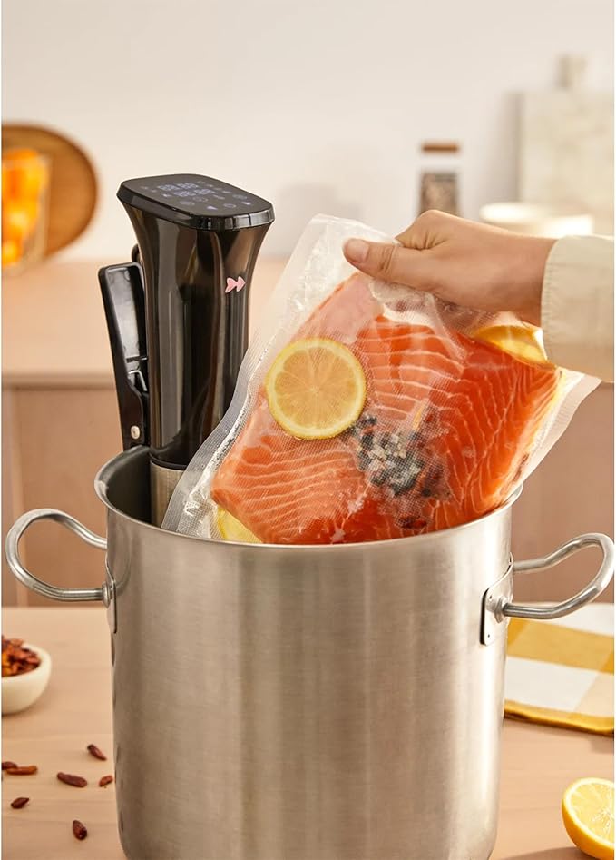 Sous Vide Cooker,Sous Vide Machine,Smart WiFi Sous Vide Circulator,IPX7 Water Resistance Precision Cooker,Immersion Circulator,immersion Cooker 1000Watts