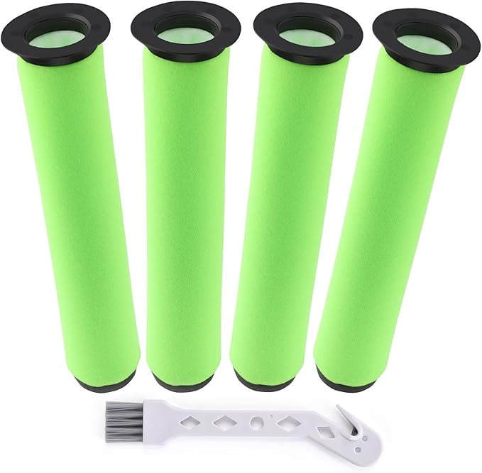 Artraise Air Ram Filter Replacement for Bissell AirRam 1984 Cordless Vacuum Parts Filter 2144 21448 19841 19844, AirRAM for Gtech Mk2 K9 Filters Cordless Vacuum Cleaner, part#1611215 (4 Pack Filters) - AquaVibe