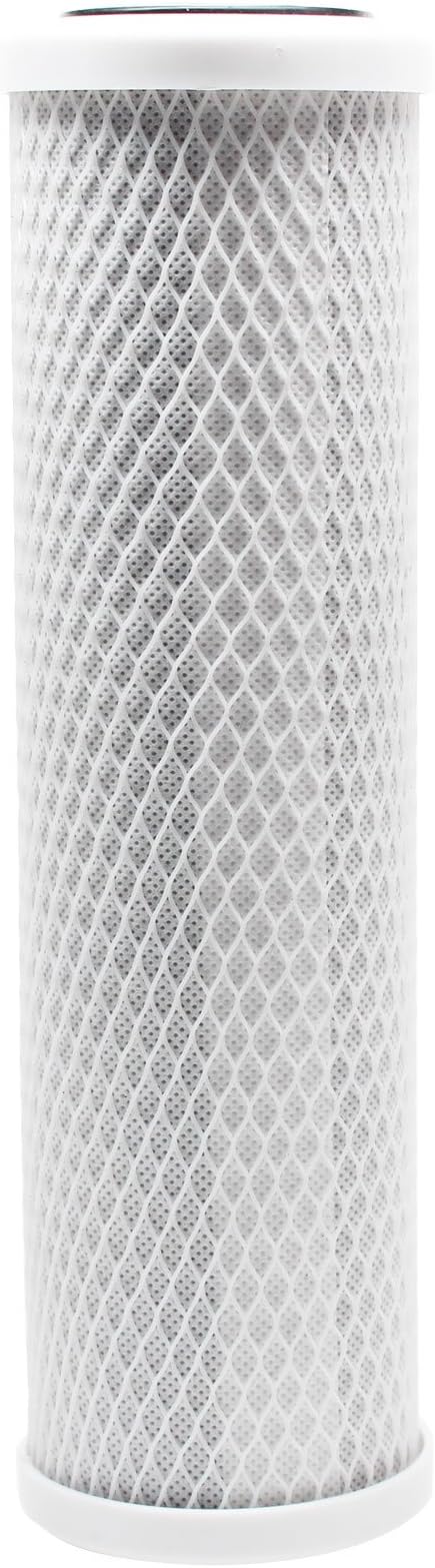 10-Pack Replacement for DuPont WFPFC9001 Activated Carbon Block Filter - Universal 10 inch Filter Compatible with DuPont WFPFC9001 Universal Carbon Block Whole House System - Denali Pure Brand