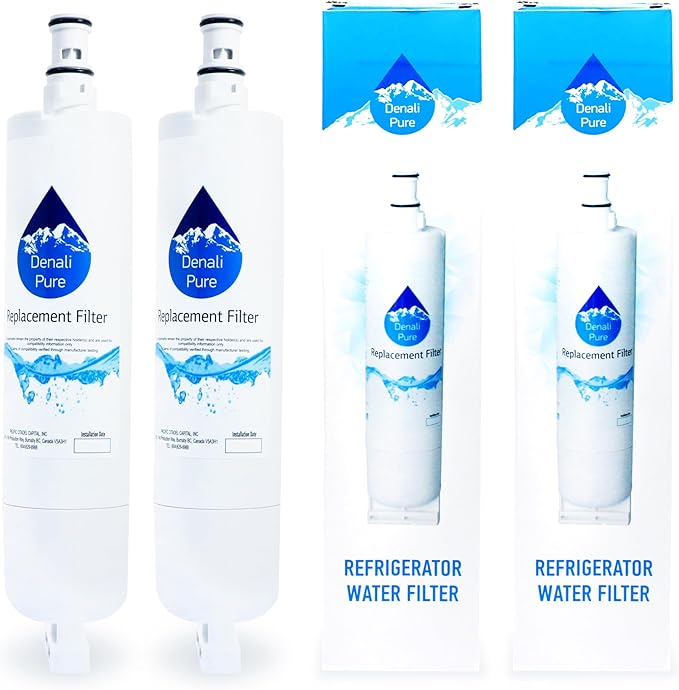 2-Pack Replacement for for Sears/Kenmore 10659269990 Refrigerator Water Filter - Compatible with Sears/Kenmore 46-9010, 46-9902, 46-9908 Fridge Water Filter Cartridge