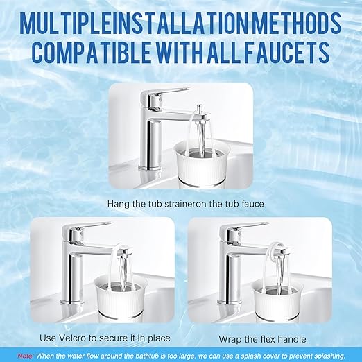 10 Stage Bath Filter for Tub,Reduces Chlorine,Heavy Metals,Hard Water Softener,pH Balance,Vitamin C-BPA-Free Bathtub Filter,Universal Bath Water Filter(3000Gal) Easy Install,Bathtub Water Filter - AquaVibe
