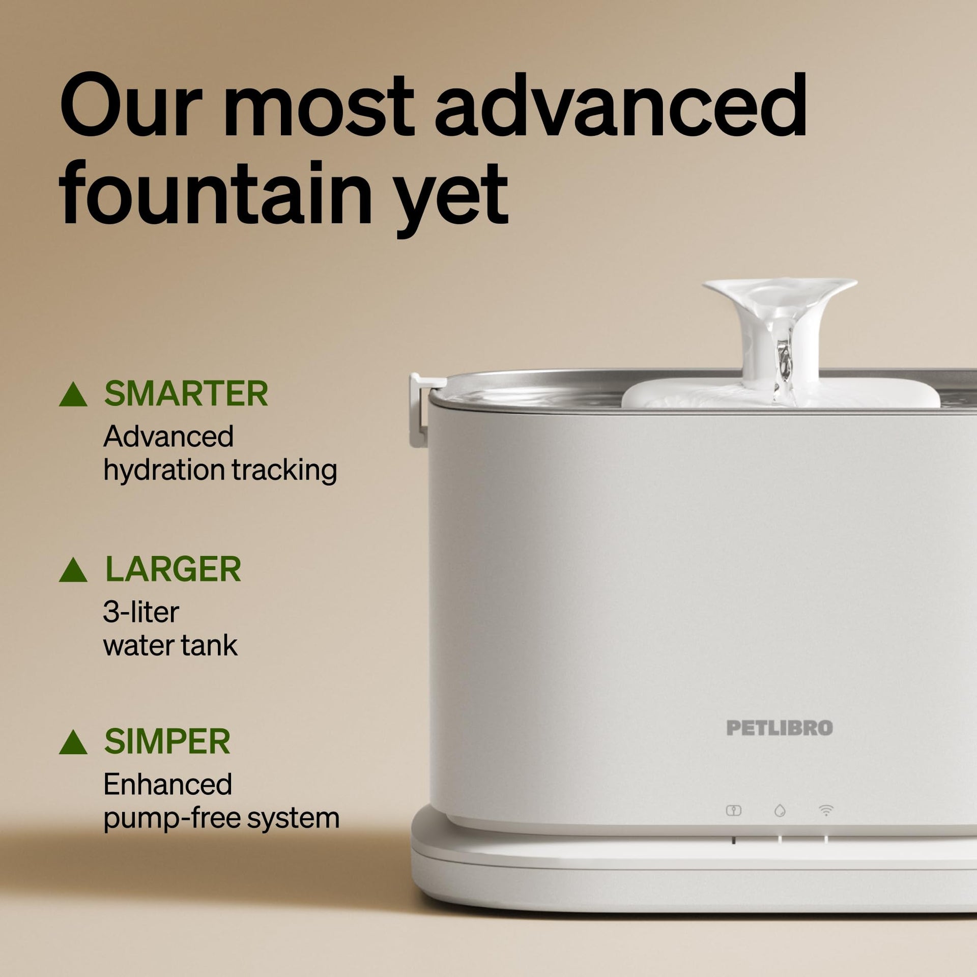 Quiet Dog Water Fountain Stainless Steel Tray