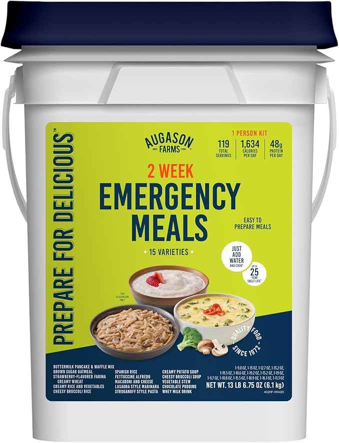 Augason Farms 2 Week 1 Person Emergency Food Supply