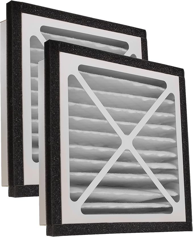 Filter-Monster - Replacement MERV 13 HEPA Filter Bundle - Compatible with Zephyr VGF Series 14x14x3 Whole Home Return Air Grille Filter, 2 Filter Replacement Bundle - AquaVibe
