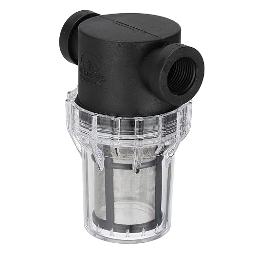 PATIKIL 1/2 Inch Female in-Line Strainer with 100 Mesh Stainless Steel Filter Screen Water Pump Filter for Garden Irrigation Pressure Washer Inlet - AquaVibe