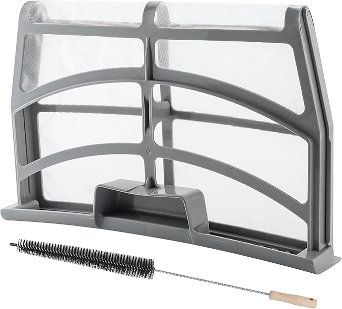 AMI PARTS W10859086 Dryer Lint Screen Filter Replacement Fit for Whirl pool Maytag Dryer Lint Filter with Dryer Lint Brush Replaces 4378144, W10608811, W10701353, AP5999318, PS11731421, EAP11731421 - AquaVibe