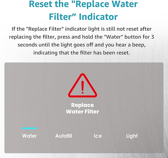 AQUA CREST Replacement for GE® RPWFE®, RPWF (with CHIP) Refrigerator Water Filter, Compatible with GYE22HMKES, GYS22GMNES, GYE22HBLTS, DFE28JSKSS, GFE28HMHES, GNE29GYNFS, 3 Filters