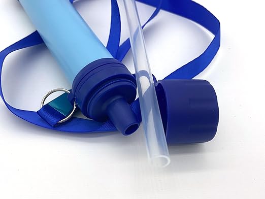 Ultimate Outdoor Water Filter Straw - Portable Emergency Survival Gear for Camping, Hunting, Hiking, Travel and Water Purification Preparedness Personal Filtration Gear (3)