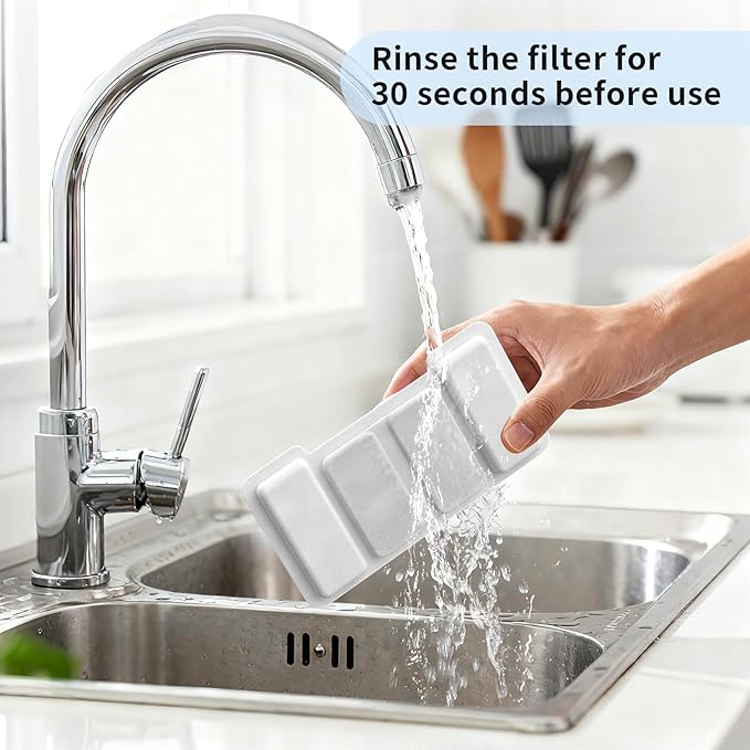 Cat Water Fountain Filters - 8 Pack Replacement Filters & 4 Pack Replacement Pre-Filter Sponges Set for Automatic Pet Fountain, Multi-Pet Household Friendly,Keep Drinking Fresh