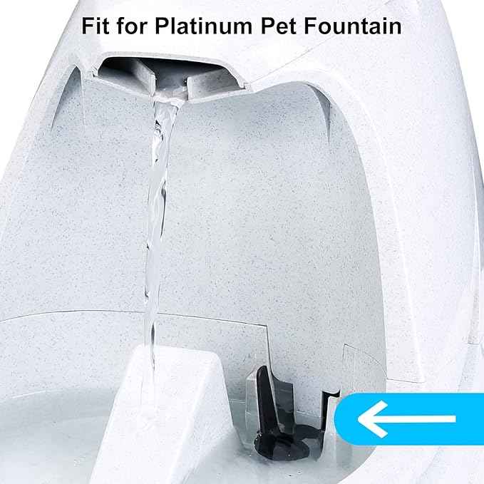 SP-400LV Cat Water Fountain Pump,5V USB Replacement Pump Compatible with Platinum and Platinum LED Dog and Cat Water Dispensers