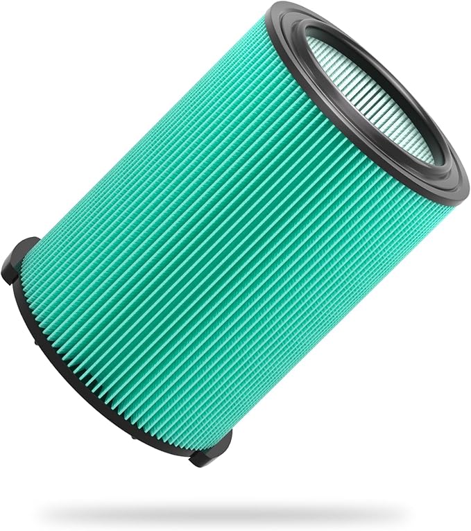 2 Pack VF6000 Replacement Filter for RIDGID, Standard Wet/Dry Vac Filter Vf6000 Compatible with RIDGID Vacs Wet Dry 5-20 Gal, 6-9 Gal for Husky Vacuum - AquaVibe