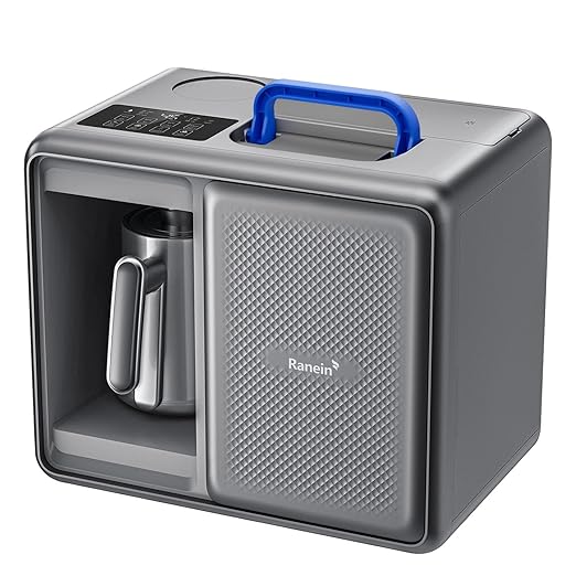 Ranein Countertop Water Filter with Instant Hot Water, Portable Reverse Osmosis Water Purifier, Temperature Adjustable RO Water System for Kitchen, Office, Apartment & RV, Reduces TDS and Chlorine