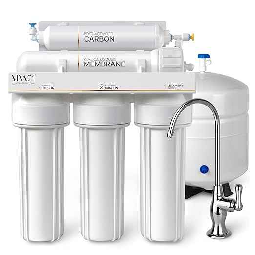 5-Stage Reverse Osmosis System – Premium Under Sink Water Filtration System, Lifetime Limited Parts Support