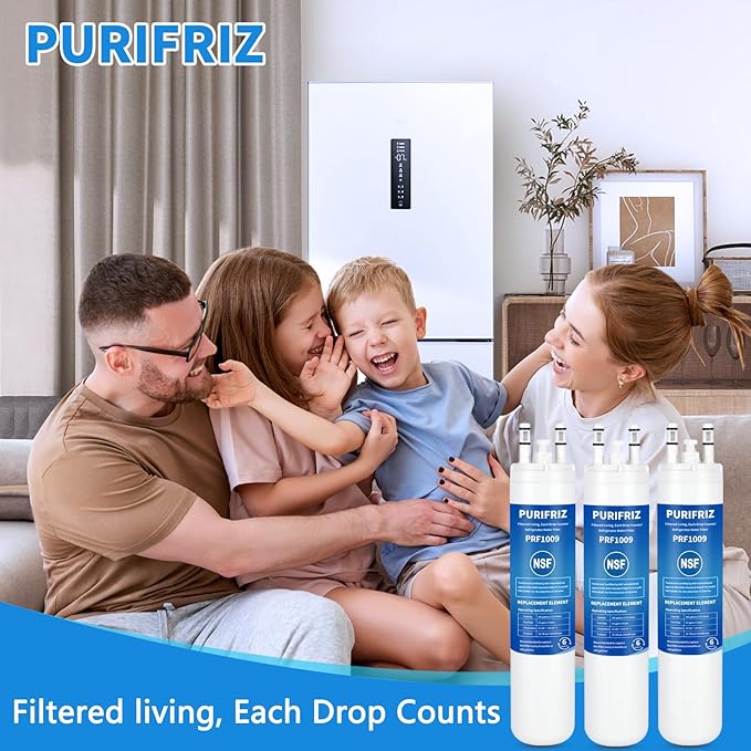 Refrigerator Water Filter Compatible with Kenmore 9999, 469999, 46-9999, A0094E28261 Water and Ice, NSF Certified, 6 Month / 300 Gallon, 4 Pack