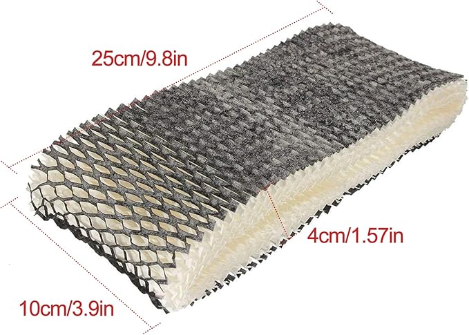 Podoy HWF62 Humidifier Filter Compatible with Holmes Sunbeam Humidifier Filter A, Replace HWF62 HWF62CS HWF62D SCM1100 SCM1701 SCM1702 SCM1762 SF212 HM1300 HM1761 (2 Pack)