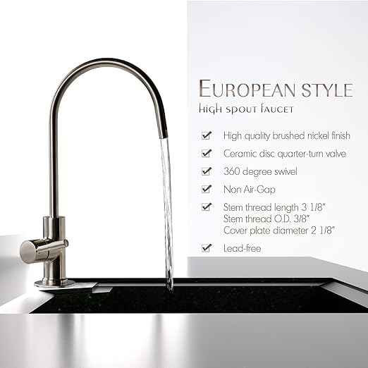 iSpring RCC1UP 6-Stage 100 GPD Under Sink Reverse Osmosis Drinking Water Filtration System with Booster Pump and UV Ultraviolet Filter, Patented Top-Mounted Faucet Design for Easy Installation