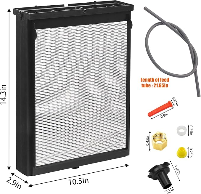 4839 Humidifier Replacement Filter, No. 35 Water Panel Humidifier Replacement Filter Humidifier Maintenance Kit Compatible with Humidifier Models 600, 600A, 600M
