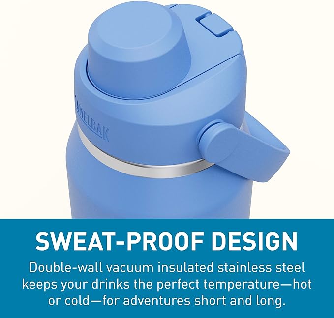 CamelBak Thrive Chug Insulated Stainless Steel Water Bottle Sky Blue, 32oz