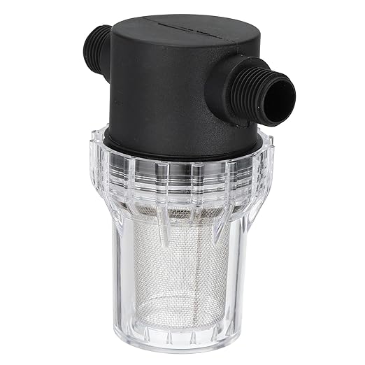 PATIKIL 1/2 Inch Male in-Line Strainer with 40 Mesh Stainless Steel Filter Screen Water Pump Filter for Garden Irrigation Pressure Washer Inlet - AquaVibe
