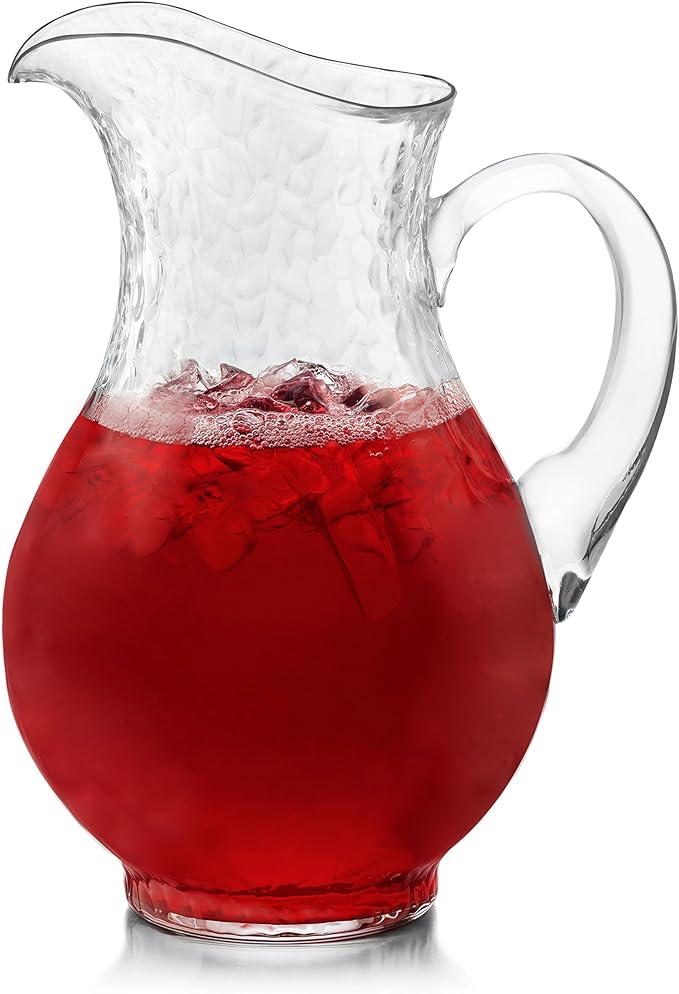Libbey Yucatan Glass Pitcher, 86.9-ounce