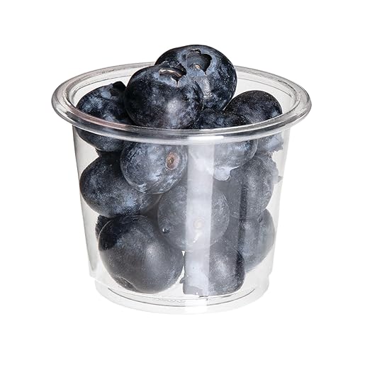 ECO PRODUCTS Compostable Clear PLA Plastic 1oz Small Portion Cups, Case of 5000, Round Cold Food Containers, Renewable Plant-Based, Lid Sold Separately, Disposable, ASTM Compliant, BPI-Certified