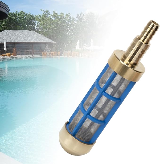 3/4" 1/2Inch Metal Heavy Duty Hose Water Suction Strainer Pickup Filter Fit For Pressure Washers For Sucking Water Water Pump Strainer Heavy Duty Suction Filter Water Pump Cleaning Filter