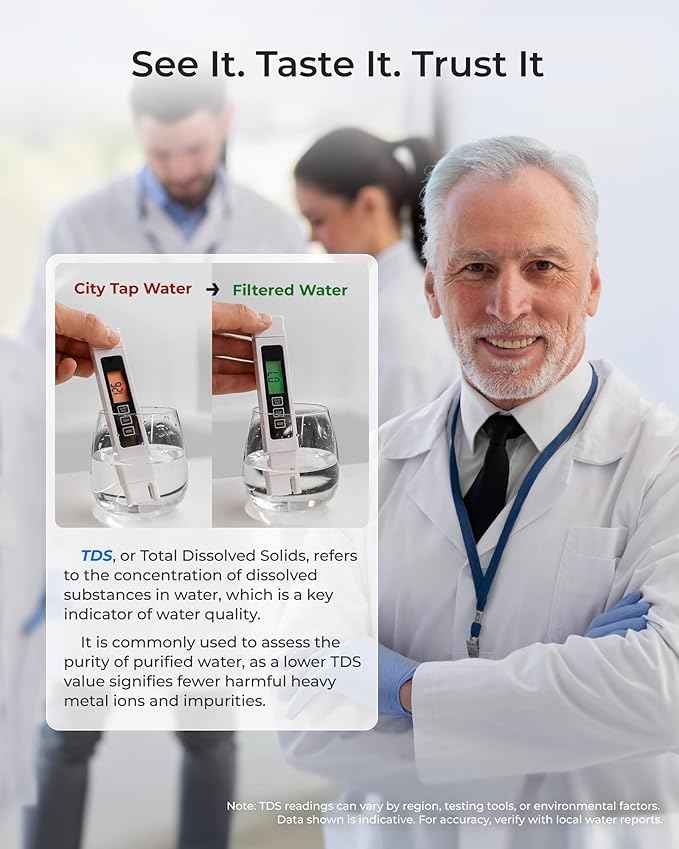 [ Instant Hot ] Waterdrop K19-H Countertop Reverse Osmosis System, Reverse Osmosis Water Filter Countertop, 3:1 Pure to Drain, 4 Temperature Options Water Dispenser, No Installation