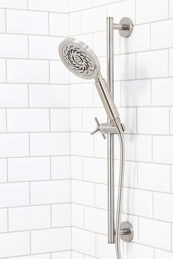 Speakman VS-5000-BN-E15 Neo Exhilaration High Pressure Hand Held Shower Head, 1.5 GPM, Brushed Nickel