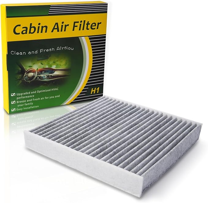Cabin Air Filter Replacement for Impala, Malibu, Cruze, Colorado, Camaro, Traverse, Equinox, Acadia, Canyon, Terrain, Enclave, Envision, CT4, CT5, CT6, CTS, Replacement for CF11966