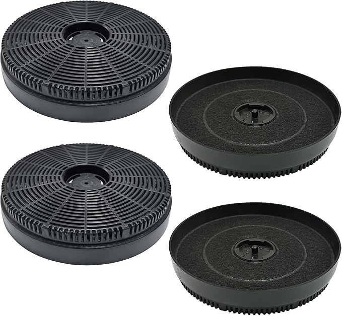 4 Pack CVP/CVG-CF Charcoal Filter Replacement for Midea and COMFEE' Range Hoods CVP30W6AST, CVP36W6AST, CVG30W8AST, CVG36W8AST, CVG30W8AST, CVP30W4AST, CVP30WTAST, CVP36WTAST, CVP36W4AST, MVP30W6AST