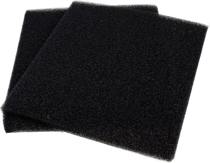 AQUANEAT 2 Pack Aquarium Bio Sponge Filter Media Pad Cut-to-Size Open Cell Foam Sheet for Fish Tank Sump (9