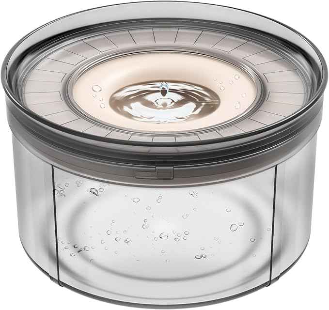 1Gallon No Spill Dog Water Bowl-3.8L Large Capacity, BPA-Free, Anti-Splash & Anti-Digging Design with Non-Slip Base, for Messy Drinkers