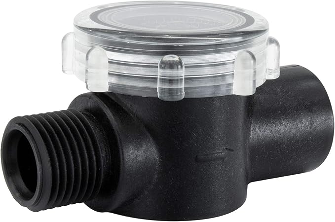 RV Replacement Water Pump Strainer | 1/2 Twist-On Pipe Strainer