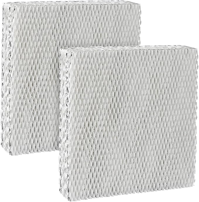 Alocs HC22P Humidifier Filter Pad Replacement for Honeywell HE100, HE150, HE220, HE225 HE240 HC22A1007, Aprilaire 110 220 Humidifier Filter Wicks (2 Pack) - AquaVibe