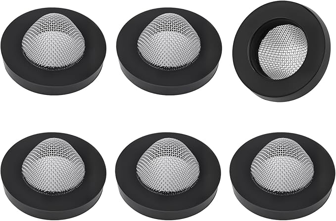 7000123 Water Inlet Screen for Simpson Pressure Washer Pumps, Compatible with 3/4 GHT Internal Thread - 6PK - AquaVibe