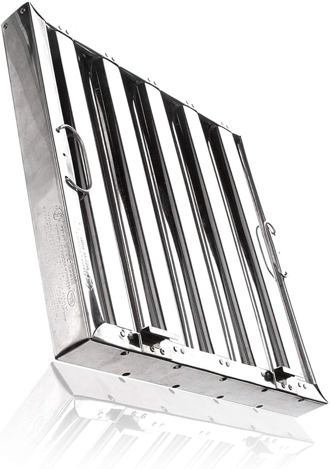 Captive Aire Systems Stainless Steel Restaurant Hood Filter, (16" high x 16" wide) - AquaVibe