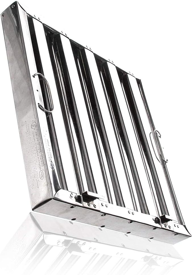 Captive Aire Systems Stainless Steel Restaurant Hood Filter, (20" High x 16" Wide) - AquaVibe