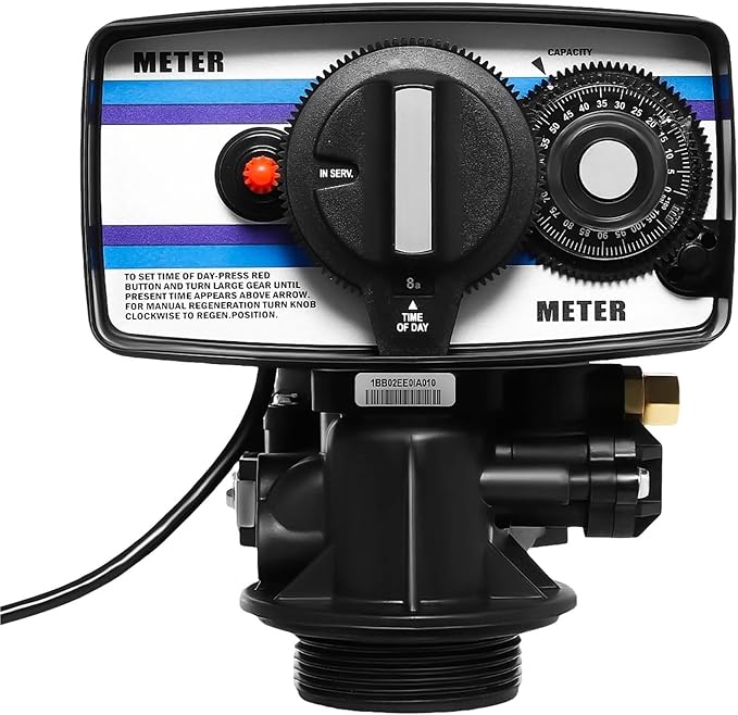 Water Softener Digital Control Valve High Automatic Timer Flow System for Whole House Filter Purifier