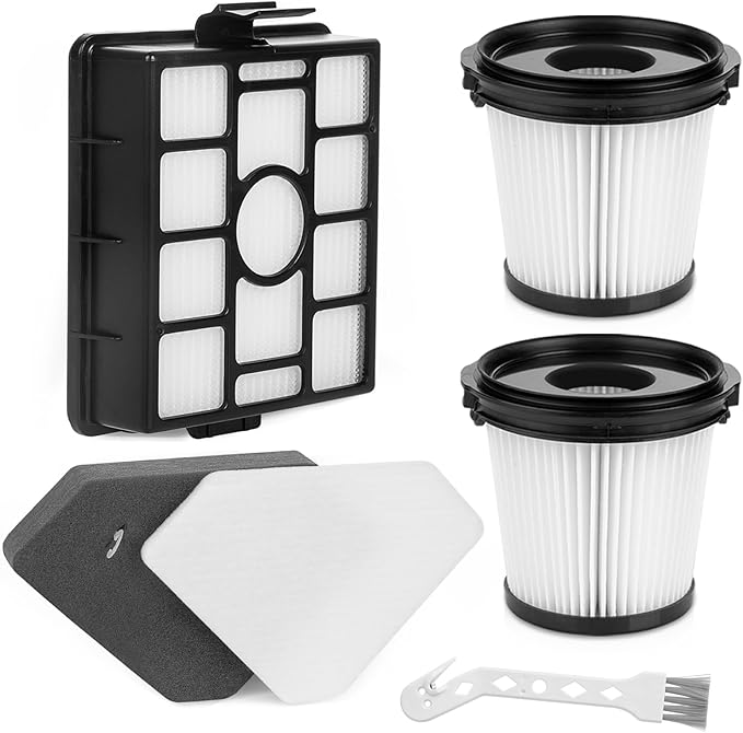 HOUSEMAX BU3521 HEPA Filter Replacement Kit，Compatible with Shark BU3120 BU3521 BU3523 Cordless Stick Vacuum,Compare to XFBU3000, XPRFIW1000 - AquaVibe