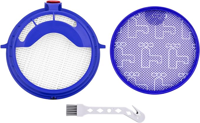 Filter Kits repalcement for Dyson dc25 vacuum Ball filters, Includes 1Pcs 919171-02 Washable Pre Motor Filter and 1Pcs 916188-05 Hepa filter, Fits DC-25 Models - AquaVibe