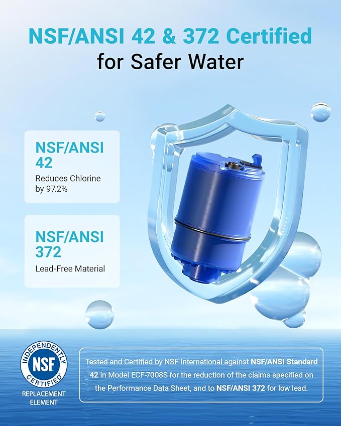 2 Pack Faucet Filter Replacement for All PUR®Plus, PUR® Water Filter Replacement, Pur® Filter Replacement RF-9999®, NSF 42 Certified, 600-Gallon Long Lifespan, AQUA CREST